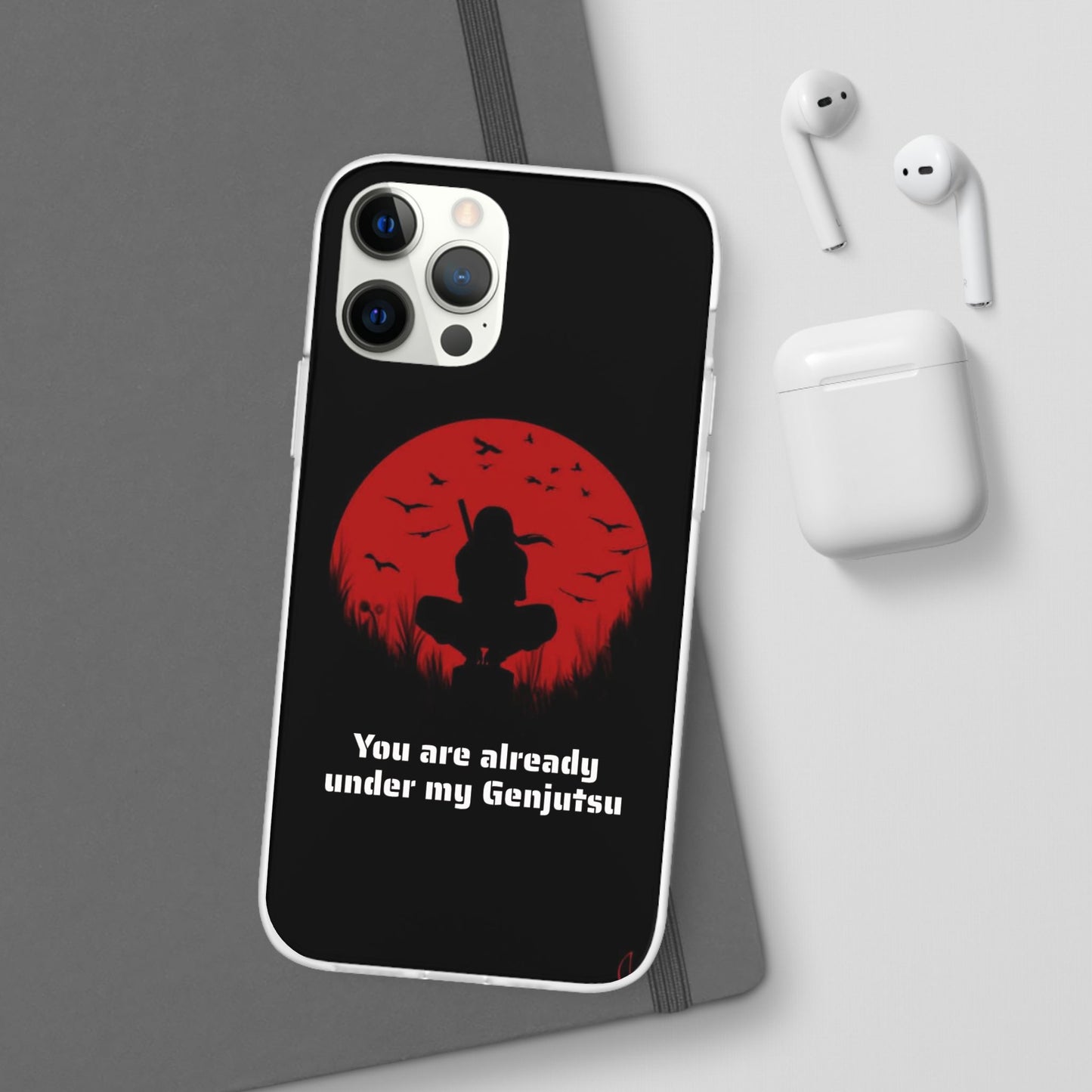 Itachi Genjutsu Silhouette Phone Case
