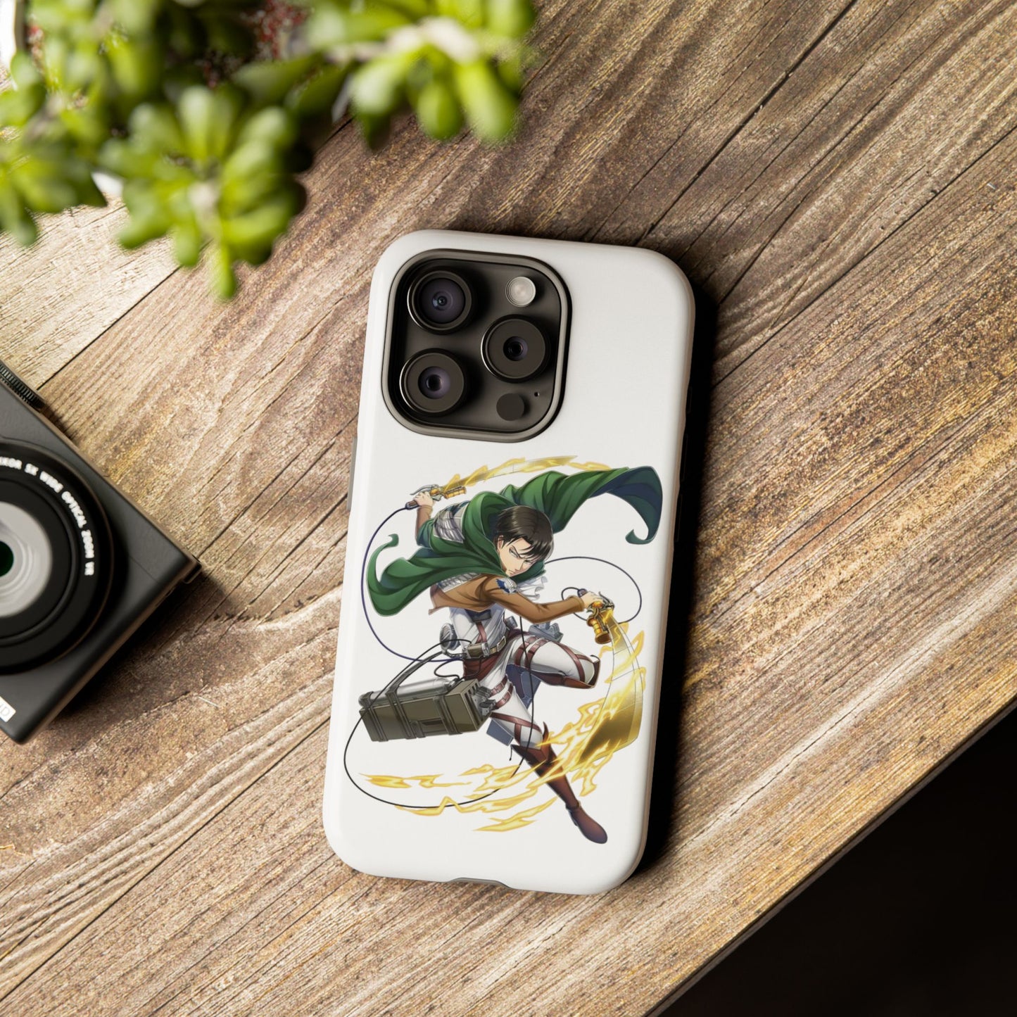 Attack Squad Phone Case — Anime Scout Soldier Design