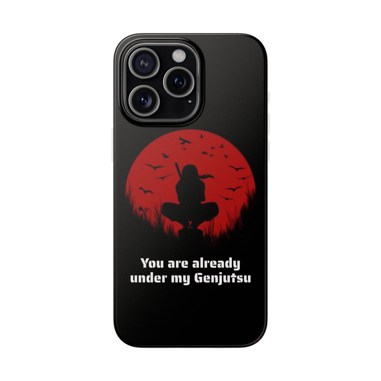 Itachi Genjutsu Silhouette Phone Case
