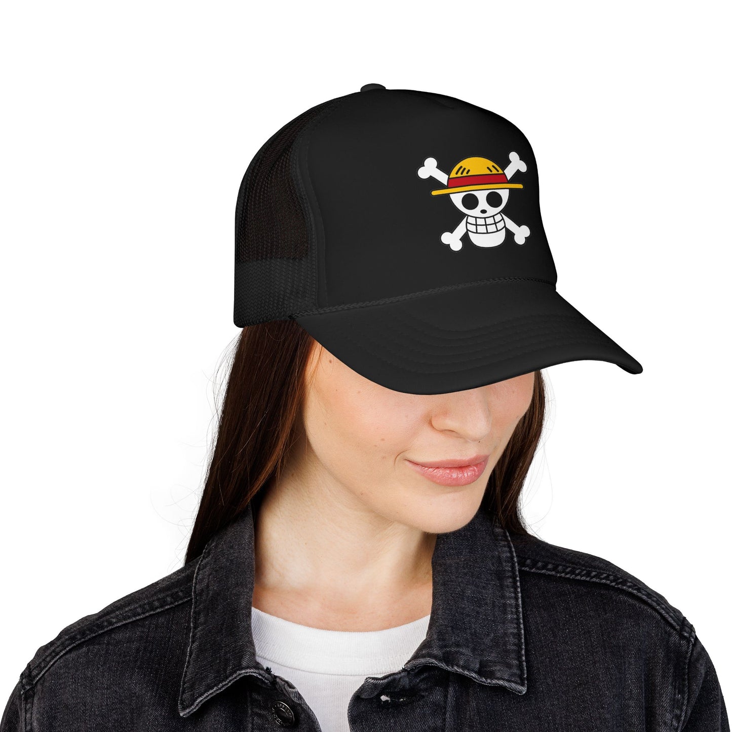 "Straw Hat Legacy" Hat — One Piece Anime Pirate Jolly Roger Cap