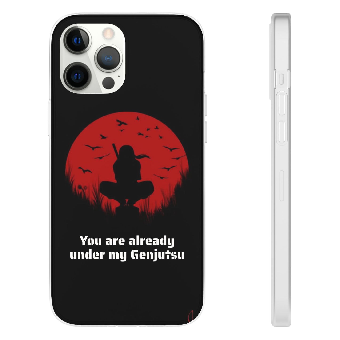 Itachi Genjutsu Silhouette Phone Case