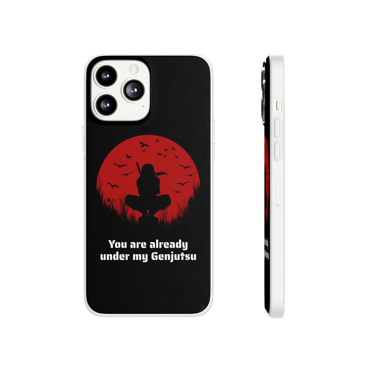 Itachi Genjutsu Silhouette Phone Case
