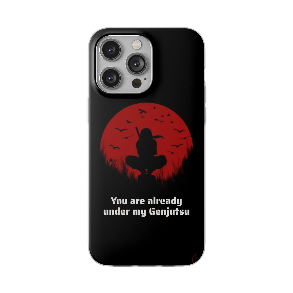 Itachi Genjutsu Silhouette Phone Case