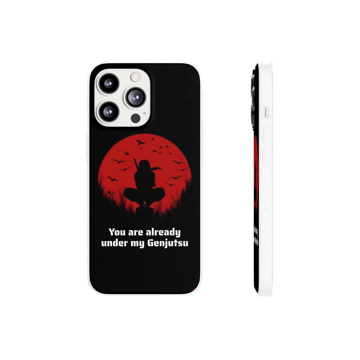 Itachi Genjutsu Silhouette Phone Case