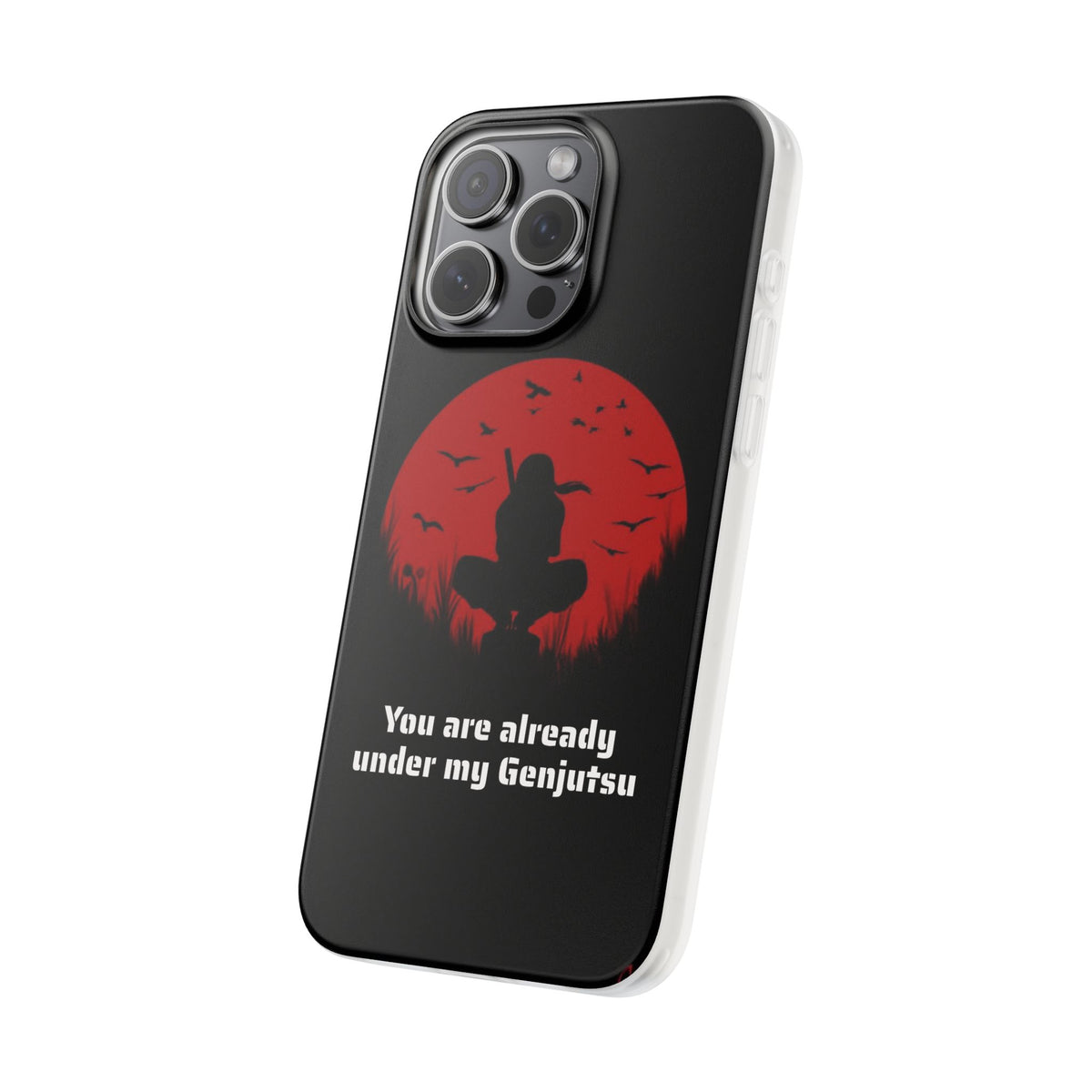 Itachi Genjutsu Silhouette Phone Case