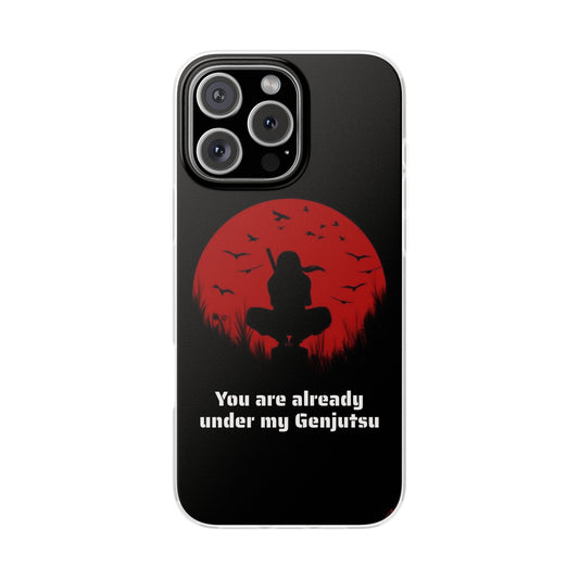 Itachi Genjutsu Silhouette Phone Case