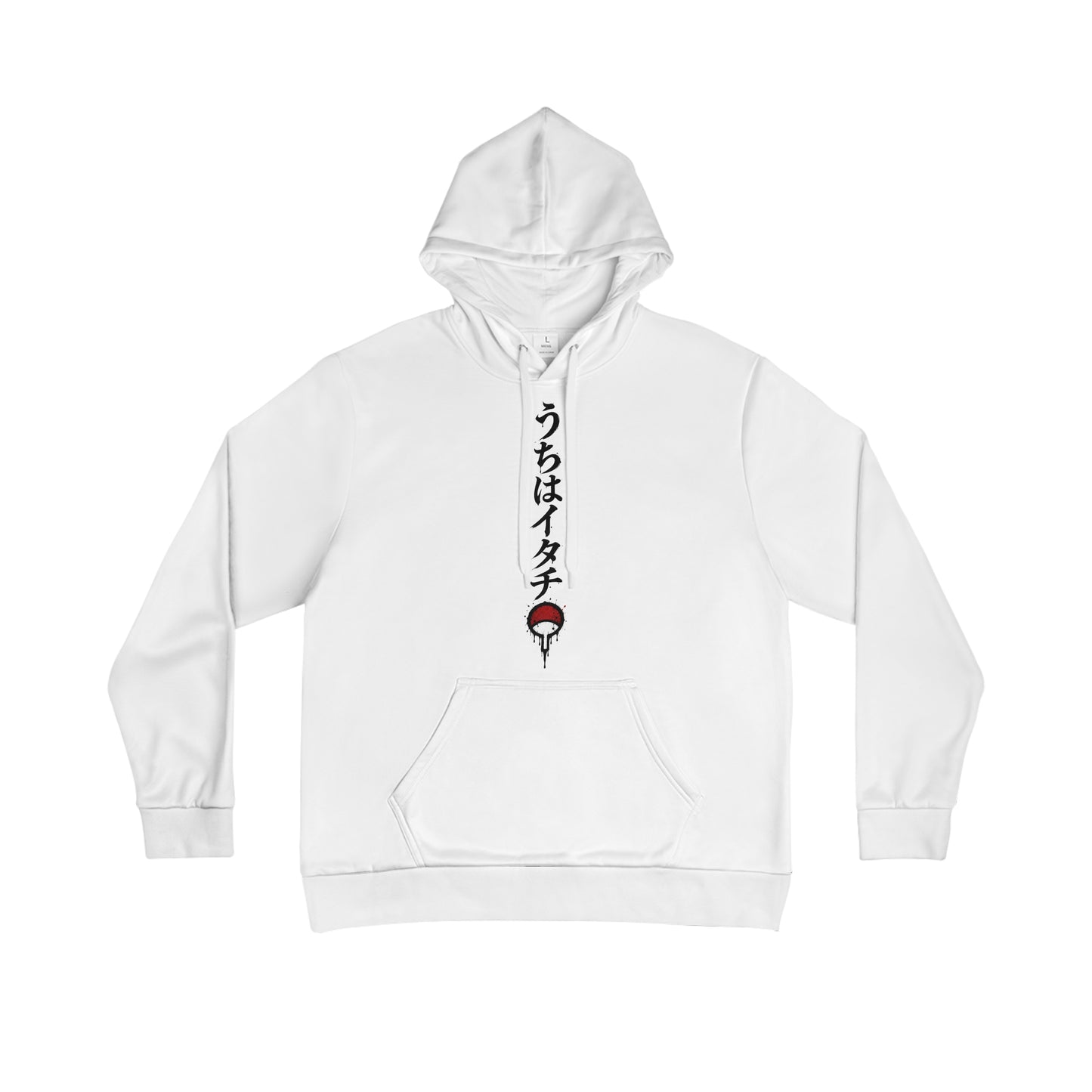 Itachi Uchiha Graphic Hoodie — Anime Naruto Back Print