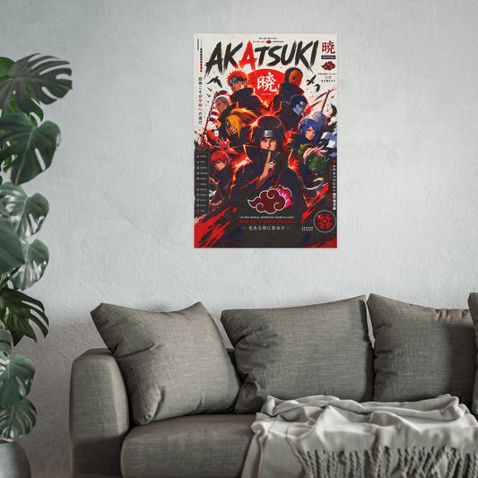 Akatsuki Anime Poster — Group Art Satin/Matte Print