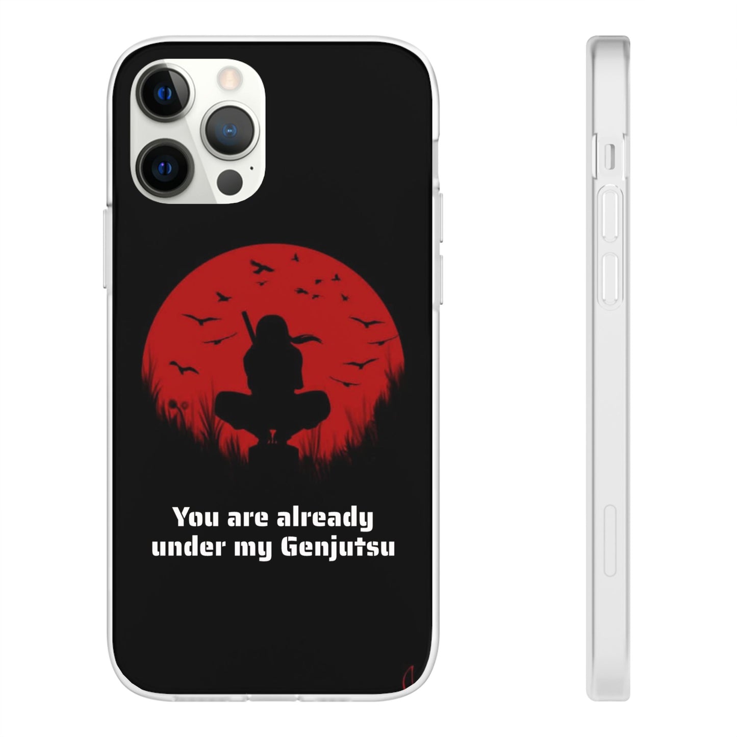 Itachi Genjutsu Silhouette Phone Case