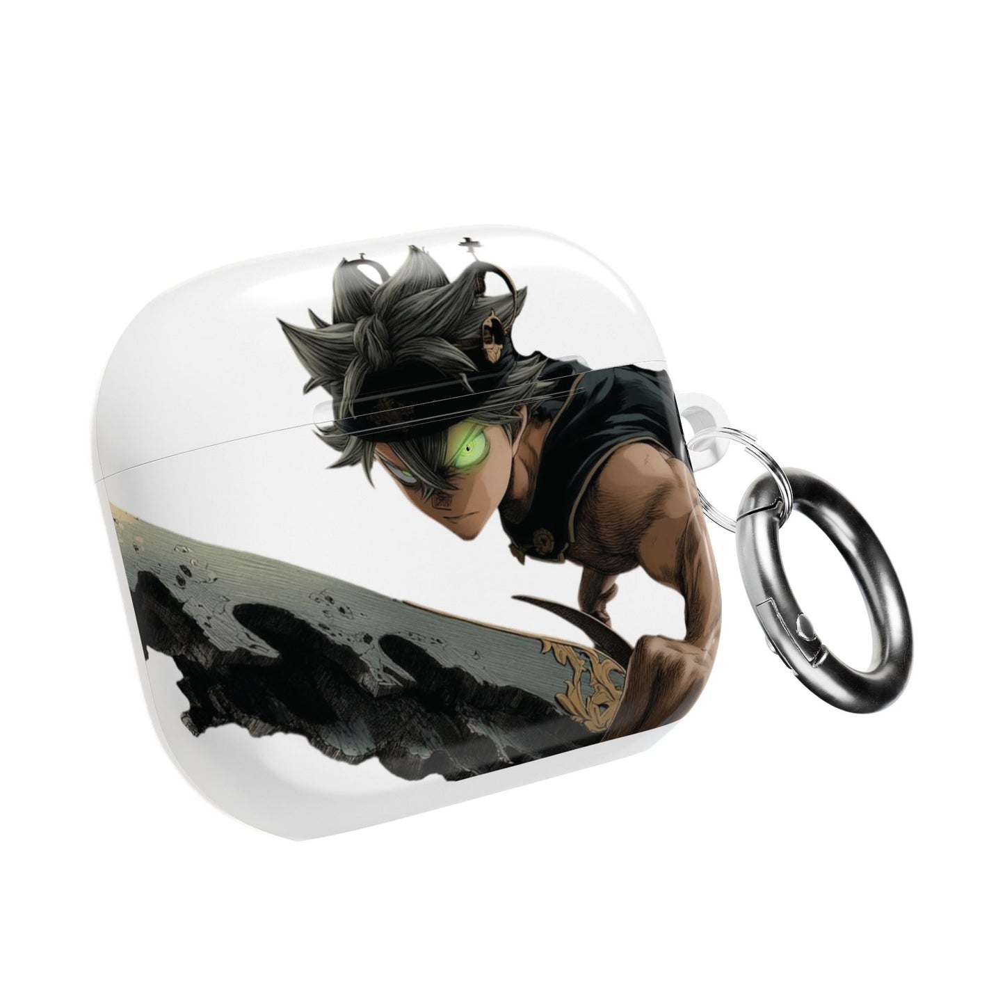 Asta Black Clover AirPods Case – Anime Sword Warrior Protective Cover