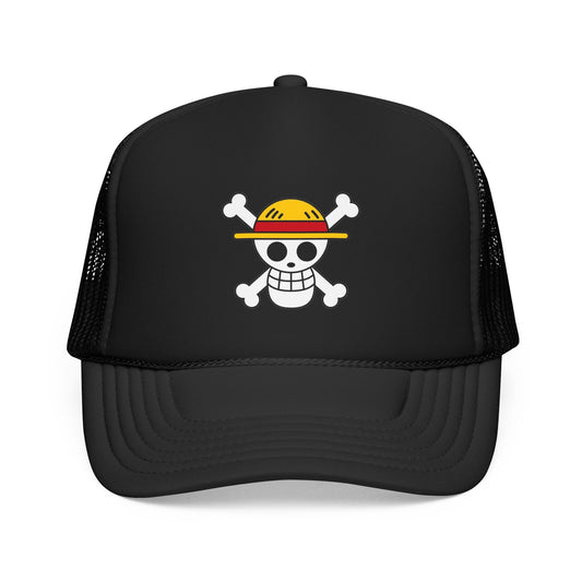 "Straw Hat Legacy" Hat — One Piece Anime Pirate Jolly Roger Cap
