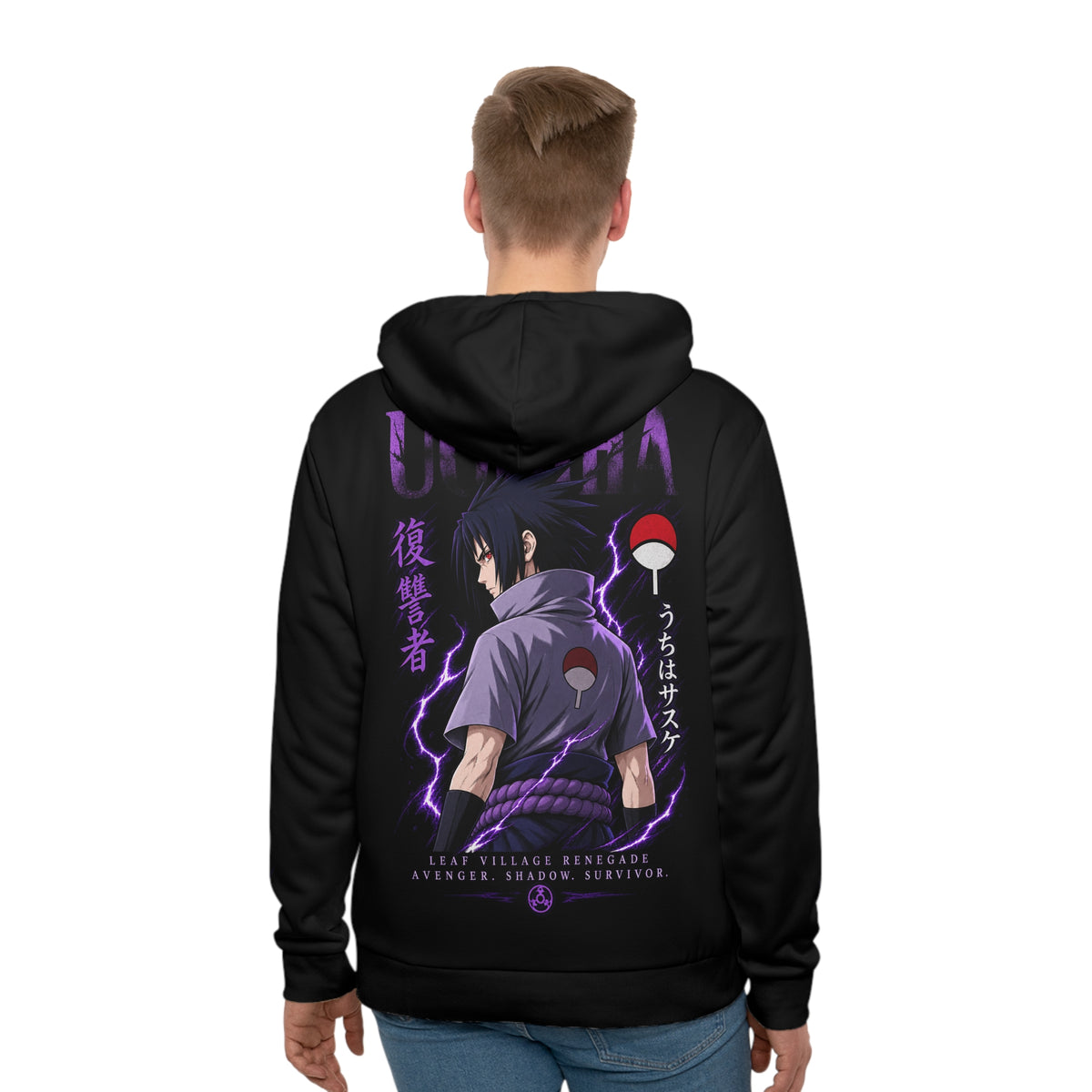Uchiha Sasuke Anime Hoodie