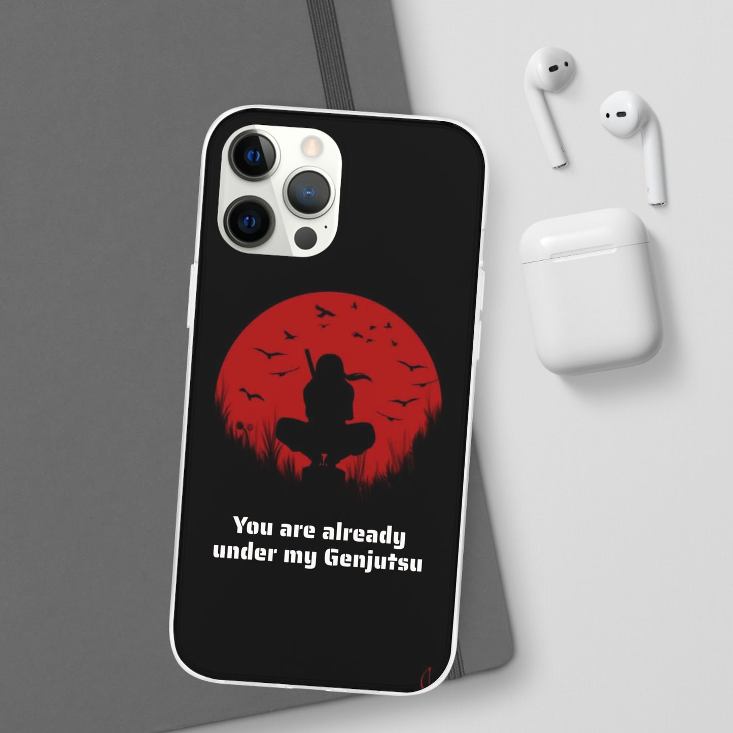 Itachi Genjutsu Silhouette Phone Case