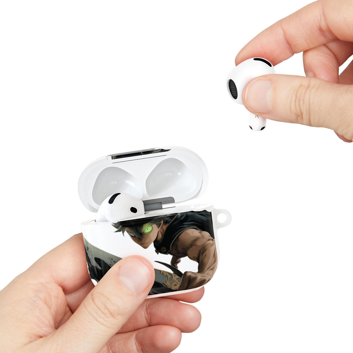 Asta Black Clover AirPods Case – Anime Sword Warrior Protective Cover