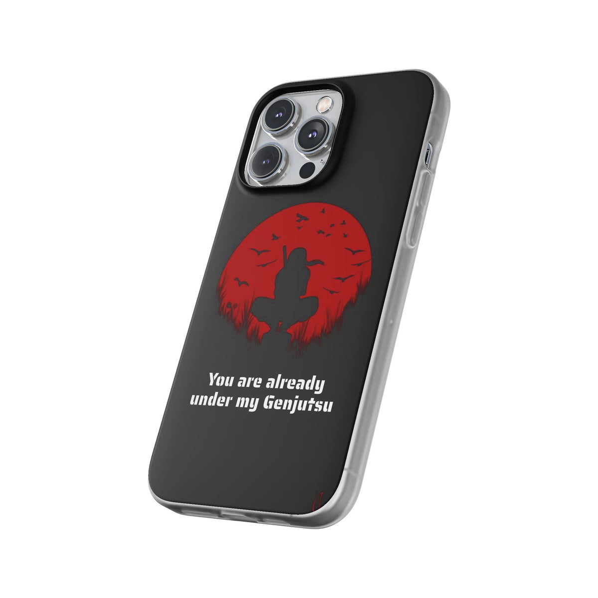 Itachi Genjutsu Silhouette Phone Case