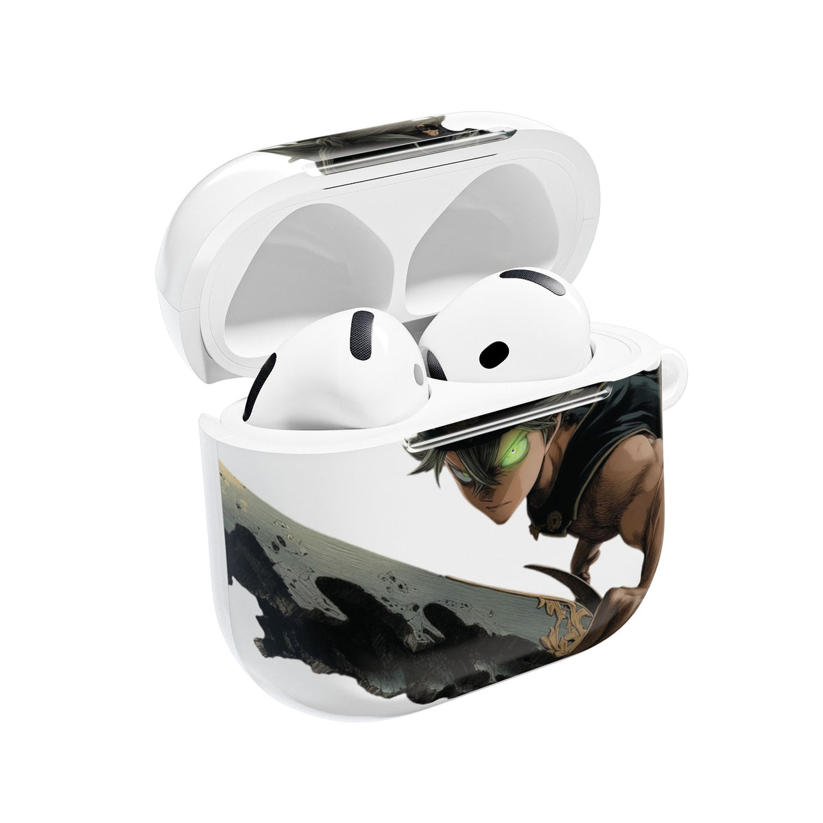 Asta Black Clover AirPods Case – Anime Sword Warrior Protective Cover